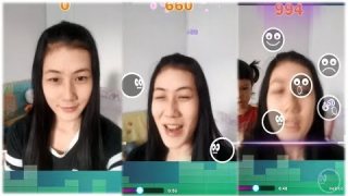 Face dance เป็นบ้า,,555,,แทบอ้วก😂😂😂,,ลูกสาวก็มันส์ด้วย,,555,,เต้นอยุข้างๆ